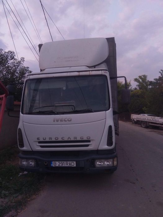 Vand tandem iveco euro daly camion7,5 t si remorca