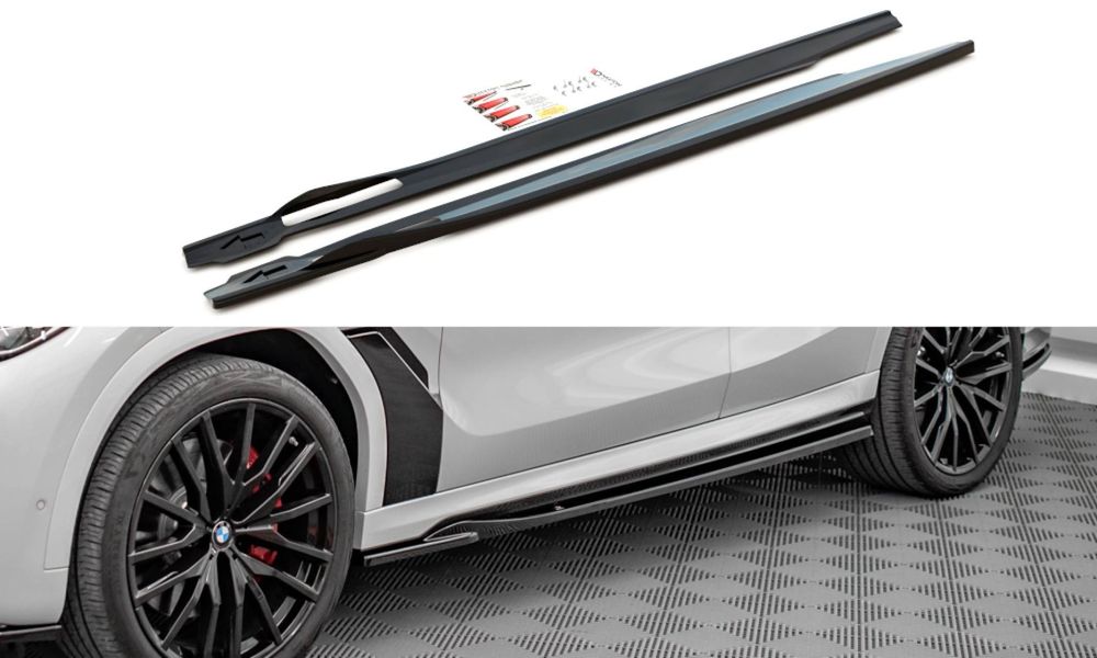 Prelungiri Praguri compatibile cu BMW X6 G06 M Pack Maxton Design