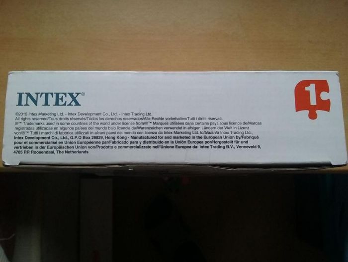 Colac Deluxe bebelusi, max 15kg, marca Intex, produs nou, sigilat