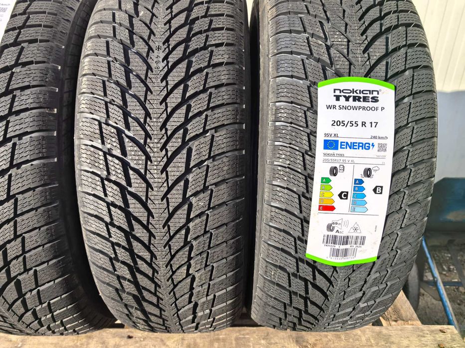 205/55/17 Нокиан ДОТ 2025 г - Чисто Нови