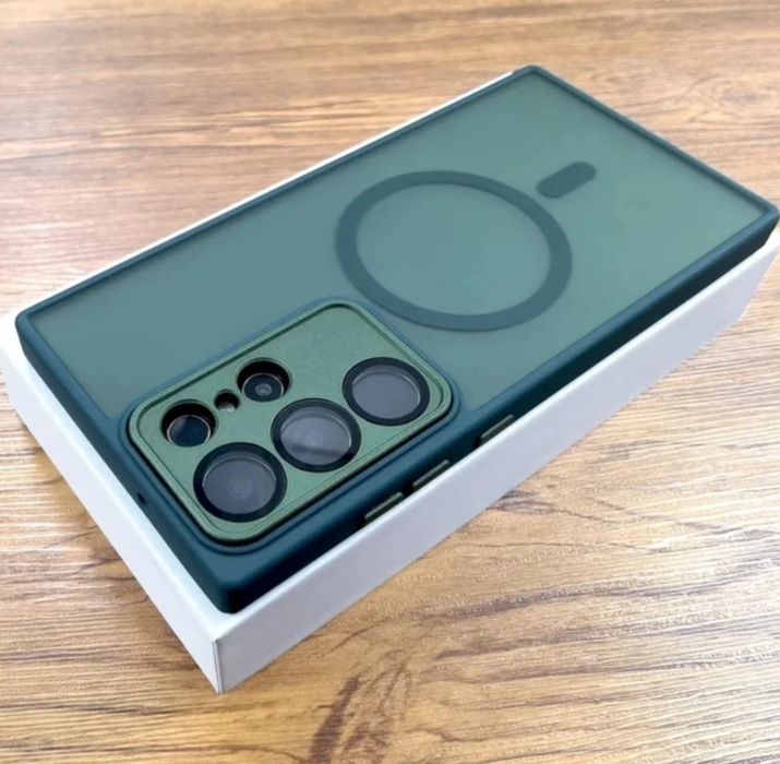 Samsung S25,S24,S23,S22 всички модели magsafe кейс защита на камерите