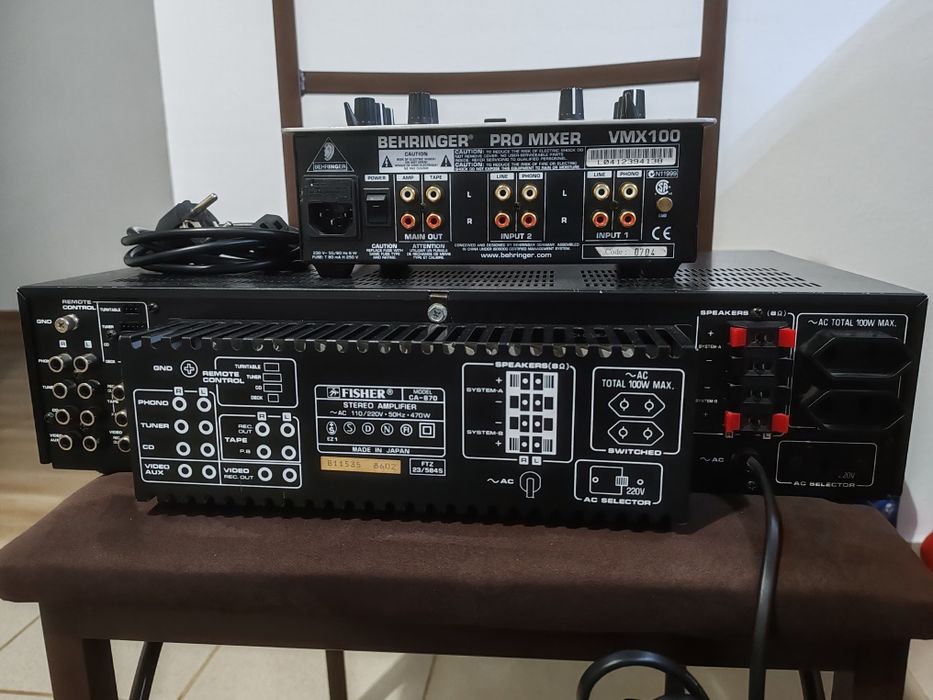 Amplificator Fisher ,mixer