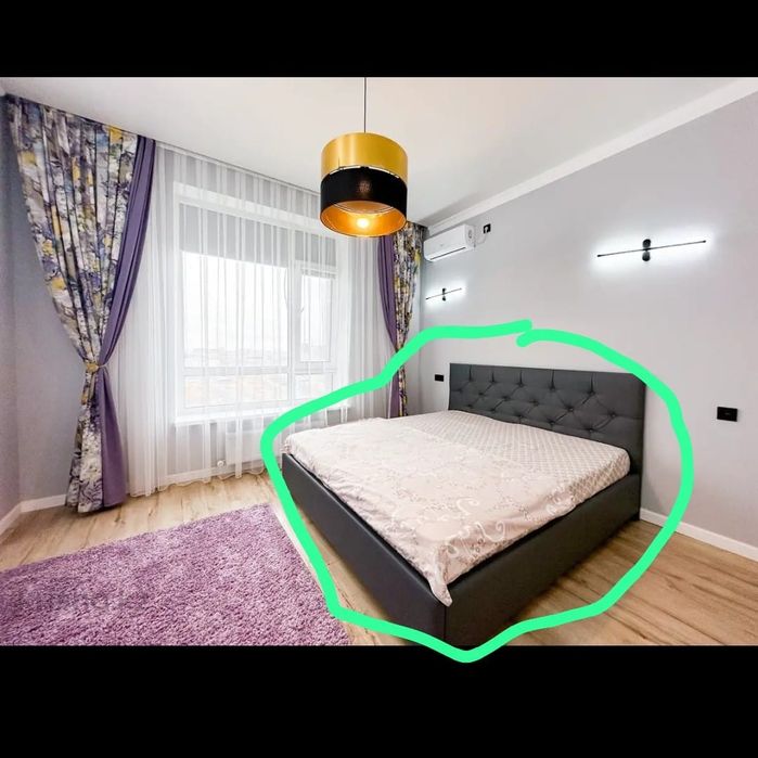 Диван 2.3 м,  кресло 2 шт, кровать