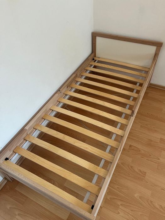 Vând pat pentru copii IKEA SNIGLAR + saltea UNDERLIG