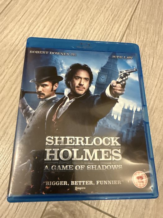 Colectie 2 filme bluray si dvd - Sherlock Holmes