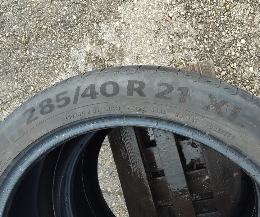 Гуми 285 40 21 Континентал Continental 2 броя - нов внос. Не са нови!