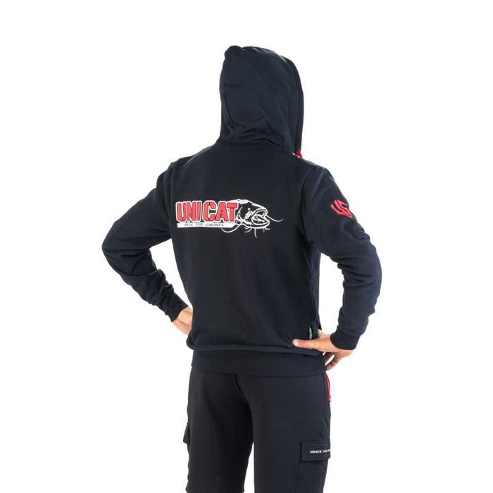 Суитшърт с цип и качулка UNI CAT Team Zipper Hoodie New 2025
