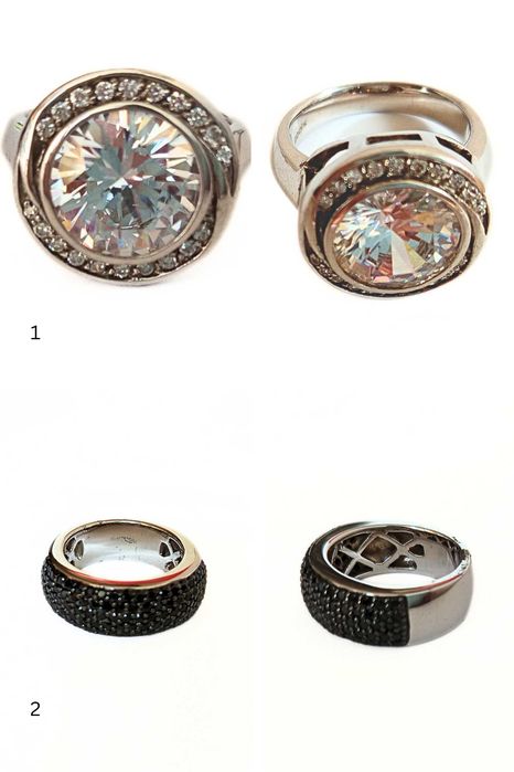 Сребърни пръстени Swarovski, Giorgio Martello, Gooix и други