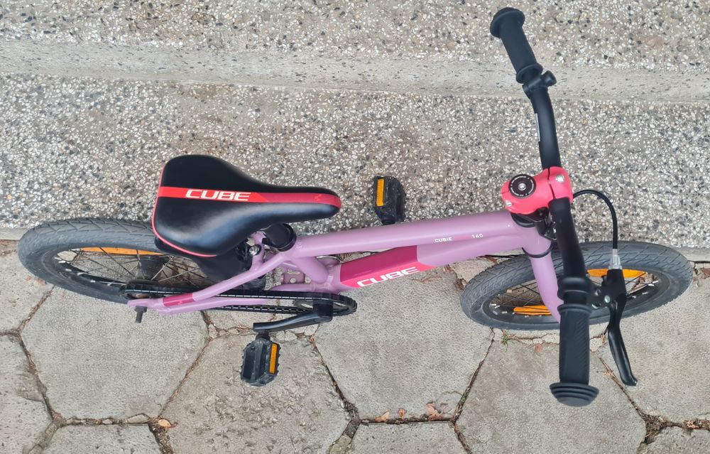 Продавам Cube Kids 16 алуминиев детски велосипед/колело