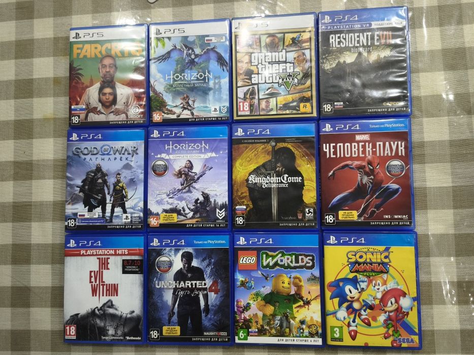 Игры на playstation