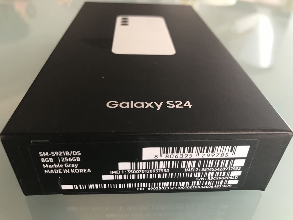 Samsung Galaxy S24 – 256 GB – Marble Grey