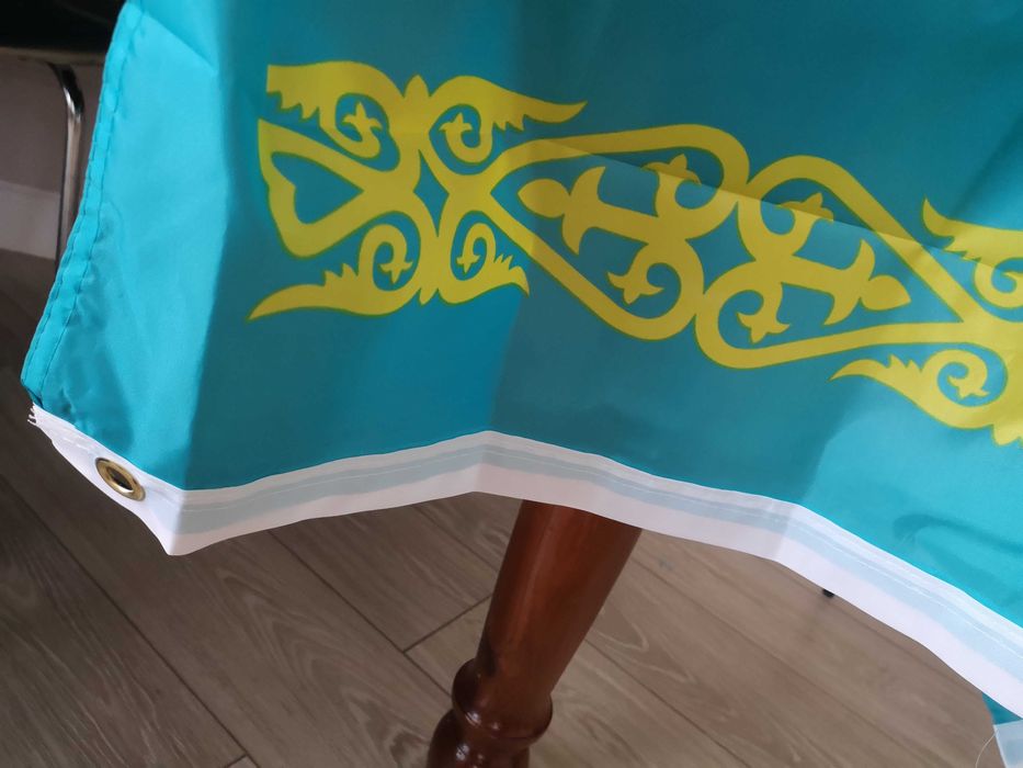 Флаг Республики Казахстан.