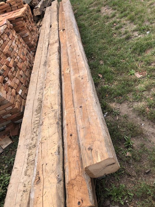 Grinzi și capriori de brad