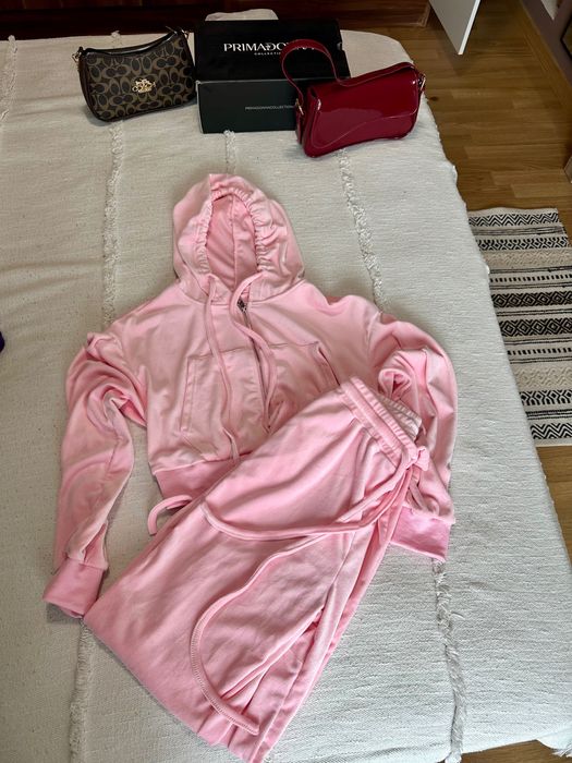 Розов Плюшен комплект