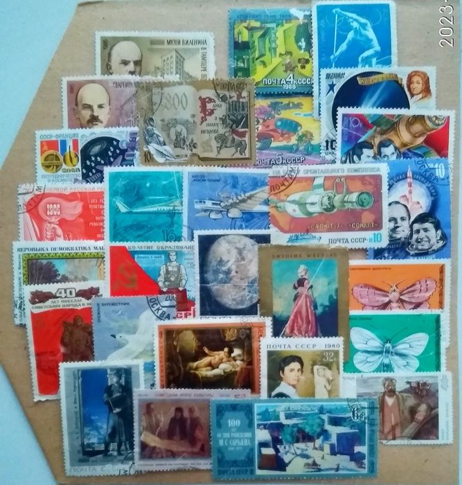 Почтовые Марки, разная тематика
