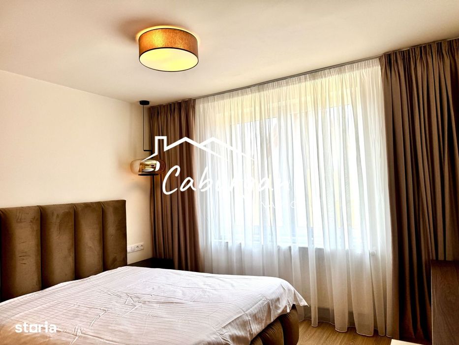 Garsoniera renovata, 36mp utili+balcon, etaj 3/4, reper Promenada Mall