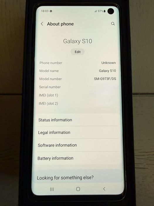 Samsung Galaxy S10 128GB Prism Green