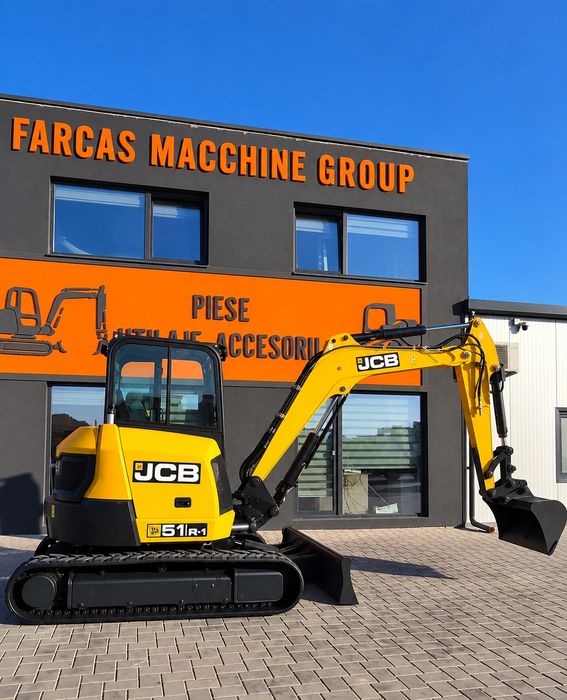 Miniexcavator JCB 51R-1 – 2016 – pregătit de lucru