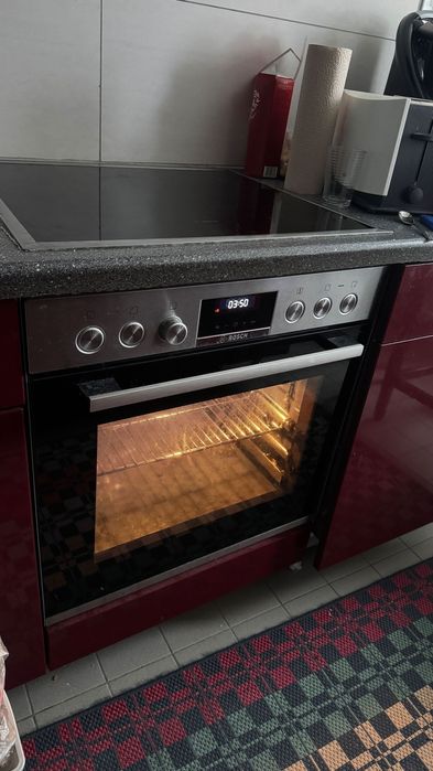 Inductie + cuptor Bosch