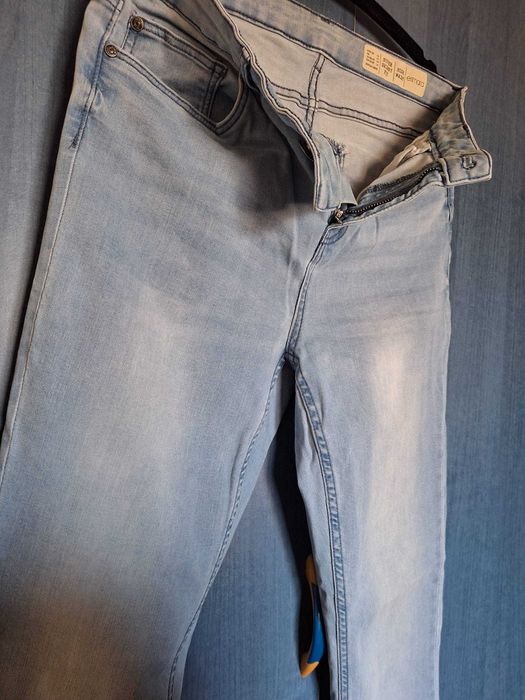 Blugi damă Esmara albastru deschis High Waist Super Skinny mărimea 42