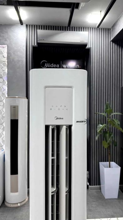 Колонный кондиционер Midea, 24 000 Btu/ INVERTER есть доставка