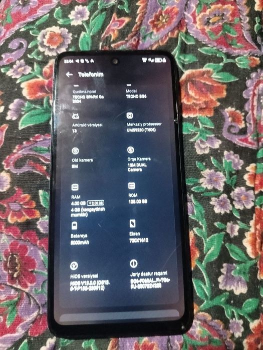 Tecno Spark go 2024