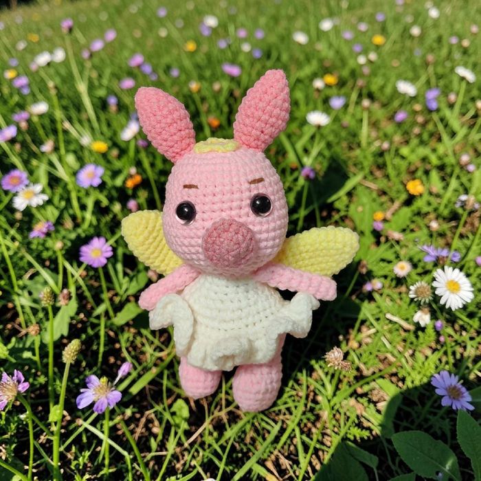 Хрюшки вязаные ручной работы