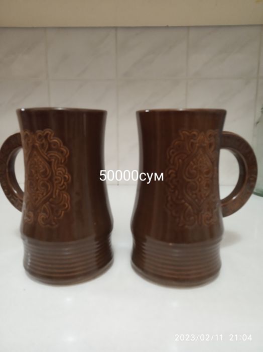 Продам кружки. Стекло и керамика.