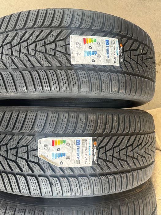 Vând set anvelope 275/45/21-315/40/21 hankook de iarnă noi