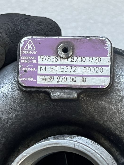 Turbo nissan qashqai 1.5 dci an 2008