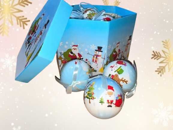 Елочные игрушки и гирлянды в Астане