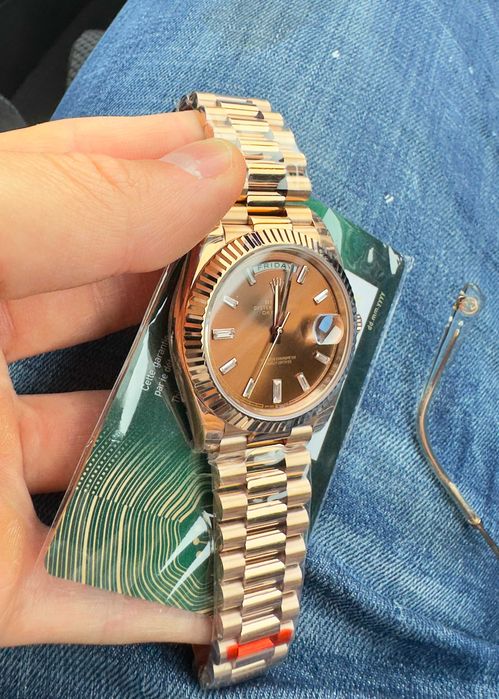 rolex da-ce date 40mm пълно злато