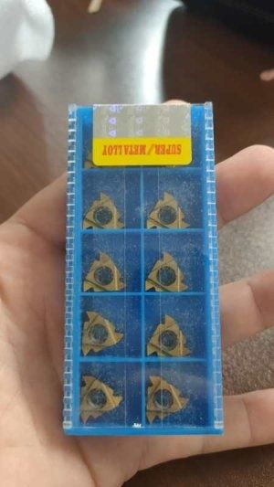 Твердосплавные пластины для нарезания резьбы