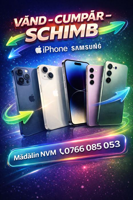 Vand schimb iPhone 13 bateria 100% originala