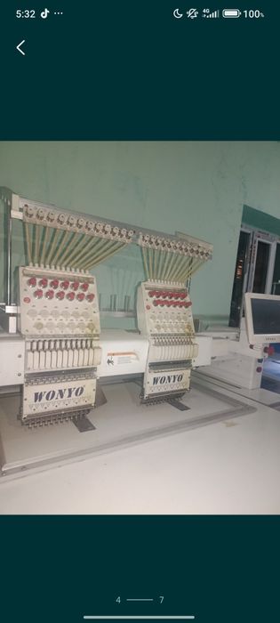 Прамишлённый вишивальный машина