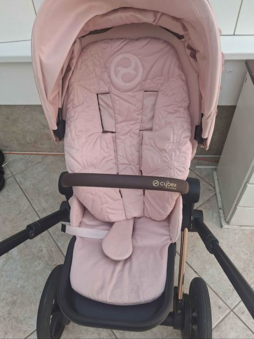 Cybex E priam 4 simply flowers pink