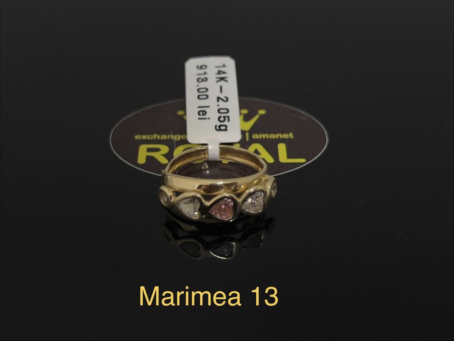 Bijuteria Royal CB: Inel dama aur 14k 2,05gr
