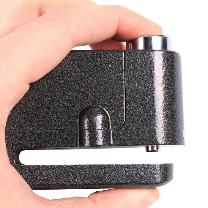 Lacat cu alarma, ZocoMoto, pentru Motociclete, Universal, Negru