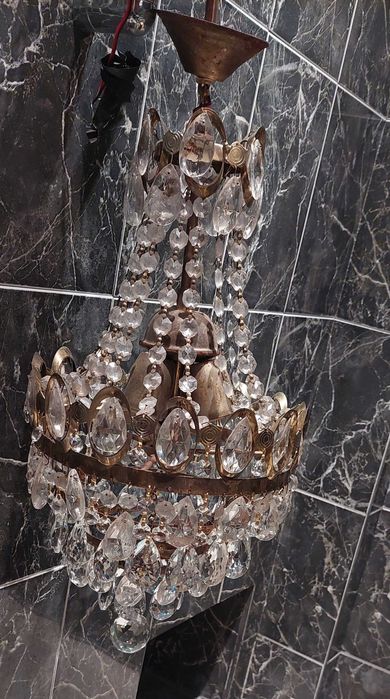 Candelabru Vintage Cristal