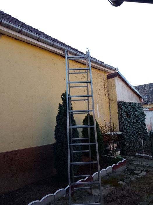 Dupla aluminum kerti létre