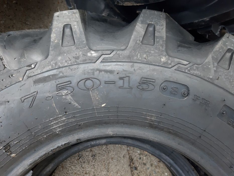 7.50-15 Anvelope noi de tractiune Cauciucuri de motocultor