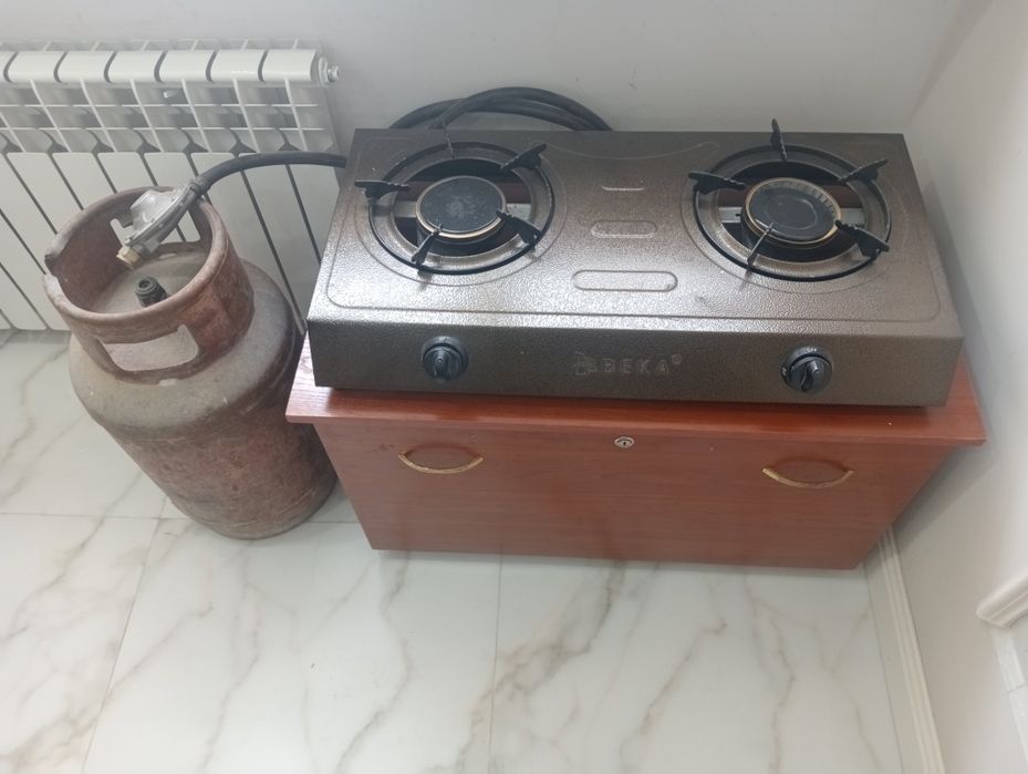 Газовая двухкамерная плита