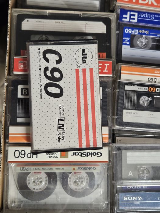 Касети за касетофон, Sony,TDK