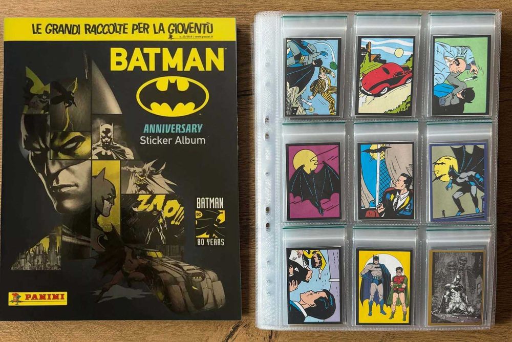 Продавам: Panini колекция Batman 80 Years Anniversary албум&стикери