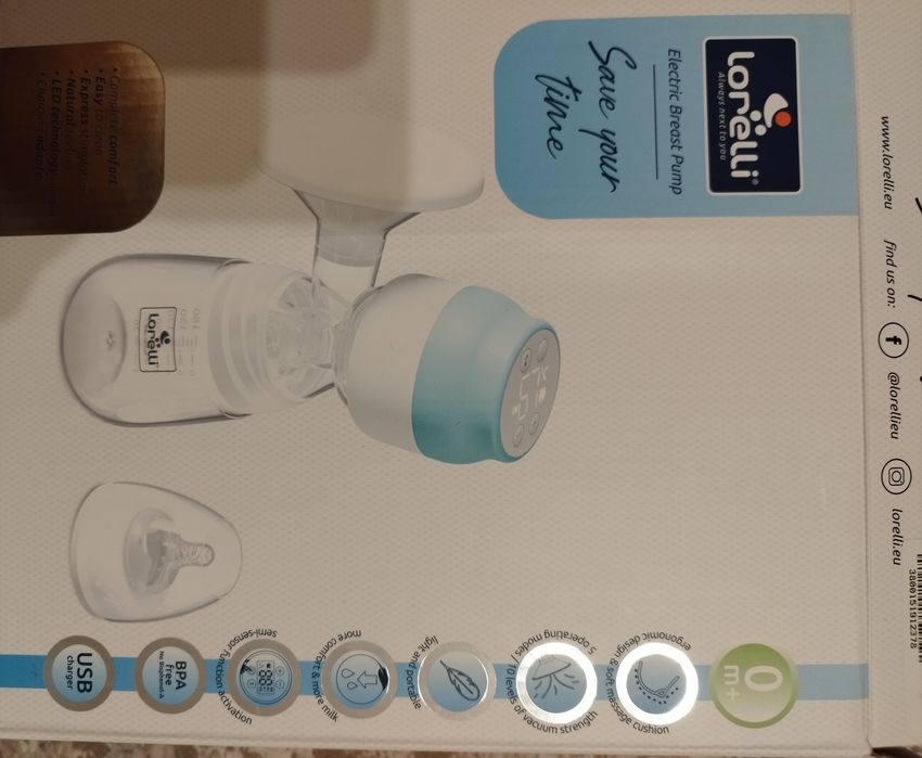 Електрическа помпа за кърма Lorelli Save your time