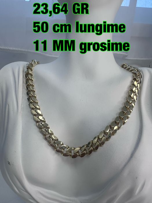 Lanturi cuban noi aur 14 K