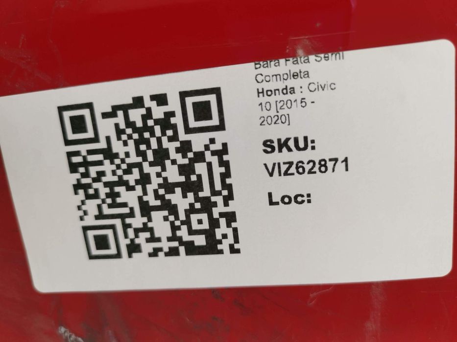 Предна броня Хонда Сивик / Honda Civic 10 [ - ] Оригинална, в добро съ