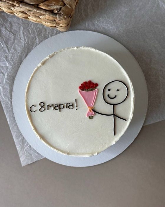 Бенто торт 8 марта