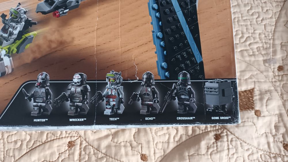 Lego Star Wars The Bad Batch Attack Shuttle 75314 SIGILAT