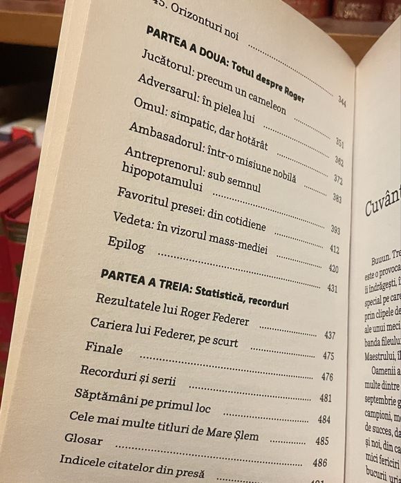 In cautarea perfectiunii. Roger Federer